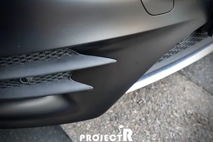 벤츠 E클래스 E220d 쿠페 사틴블랙 전체 랩핑, 인천 부천 자동차 랩핑 전문점 프로젝트R / 부천 원미구 상동