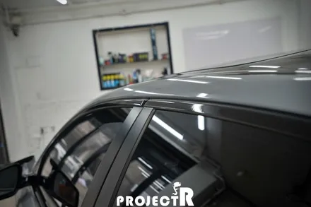 BMW 5시리즈 전체 랩핑, 에이버리 락그레이 자동차 래핑 by 부천 랩핑 전문 프로젝트R / 부천 원미구 상동