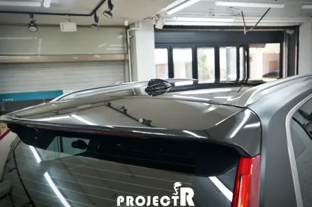 볼보 XC90 에이버리 사틴블랙 전체 랩핑, 부천 프로젝트알 / 부천 원미구 상동