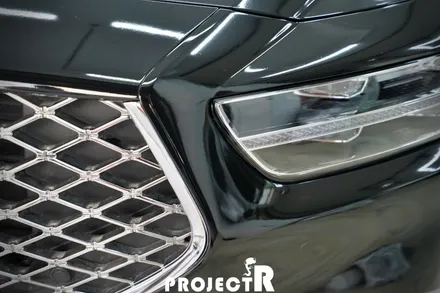제네시스 G90 전체 랩핑, 에이버리 유광블랙 자동차 래핑, 부천 프로젝트알 / 부천 원미구 상동