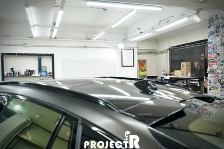 BMW X6 전체 랩핑 3M 사틴골드더스트블랙, 크롬 죽이기 시공, 부천 프로젝트알 / 부천 원미구 상동