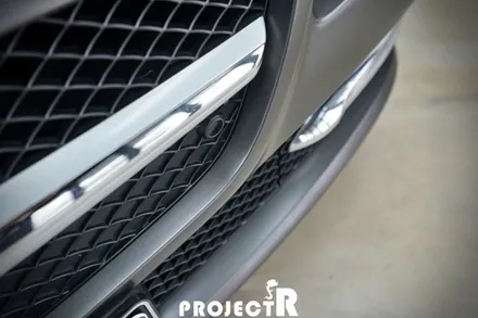 벤츠 SLK 350 전체 랩핑, 에이버리 사틴 바솔트 메탈릭  시공 in 부천 프로젝트알 / 부천 원미구 상동