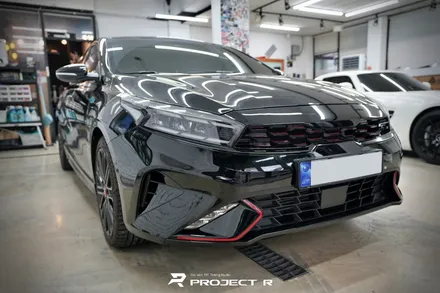 K3 GT 크롬죽이기, 유광블랙 부분 포인트 랩핑 시공 in 부천 프로젝트알 / 부천 원미구 상동