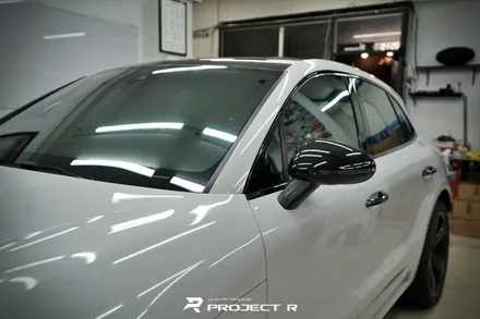 포르쉐 마칸 GTS 글라스틴트 선셋 열차단 썬팅 재시공 in 부천 자동차썬팅 프로젝트알 / 부천 원미구 상동