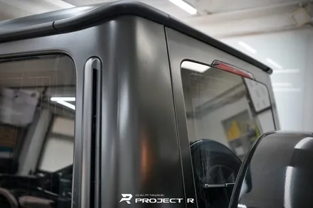 벤츠 G63 AMG 지바겐 3M 사틴블랙 부분 랩핑 시공, 부천 자동차랩핑 프로젝트알 / 부천 원미구 상동