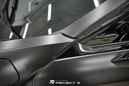 BMW i8 에이버리 사틴블랙 전체랩핑 시공, 부천 자동차랩핑 프로젝트알 / 부천 원미구 상동