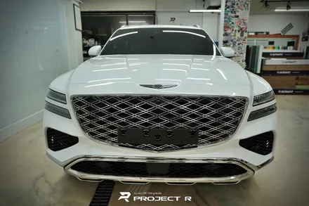 제네시스 GV80 전체 PPF, 울트라핏 XP 크리스탈 시공, 부천 PPF 시공전문 프로젝트알 / 부천 원미구 상동