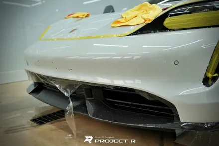 포르쉐 타이칸 울트라핏 전체PPF, 글라스틴트 슈어X 전면 썬팅, 부천 상동 프로젝트알 / 부천 원미구 상동