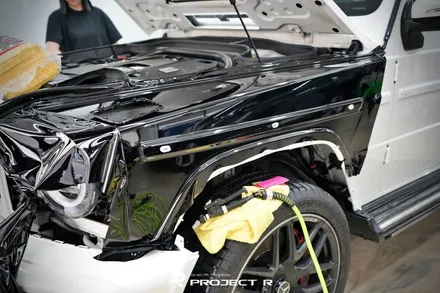 벤츠 지바겐 G63 AMG 실내 포함 전체 PPF, 울트라핏 블랙PPF로 블랙 에디션 따라잡기, 부천 프로젝트알 / 부천 원미구 상동