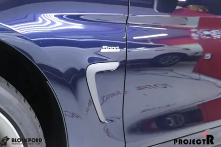 부천랩핑 잘하는곳! BMW 420d 그릴 블랙유광 랩핑 시공기~ / 부천 원미구 상동