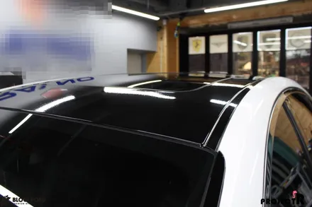 인천랩핑 기아 k9랩핑 3m1080 유광화이트 전체래핑시공기 / 부천 원미구 상동