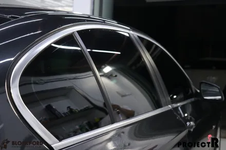 부천썬팅 잘하는곳은 이곳입니다 BMW F10 5시리즈 블락포디 블랙크롬 재시공 후기 / 부천 원미구 상동