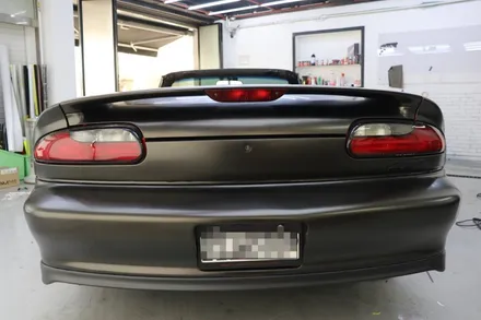 부천랩핑 올드카랩핑으로 변신 카마로 4세대 전체랩핑 사틴펄골드더스트블랙 시공하다 / 부천 원미구 상동