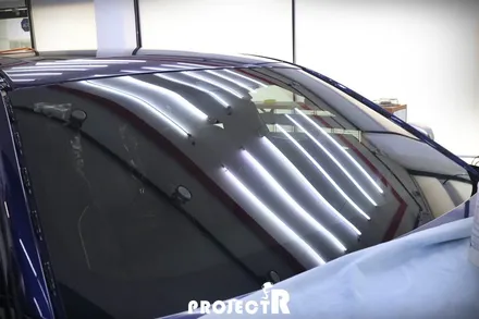BMW 5시리즈 전면 유리보호를 위한PPF, 윈드쉴드 시공 후기 by 부천 프로젝트R / 부천 원미구 상동