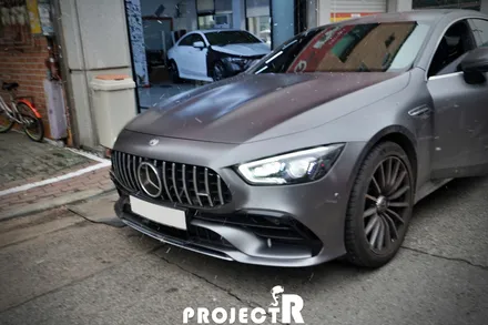 벤츠 AMG GT 글라스틴트 선셋 열차단 썬팅, 프리미엄 윈도 틴팅 재시공기 by 부천썬팅 프로젝트알 / 부천 원미구 상동