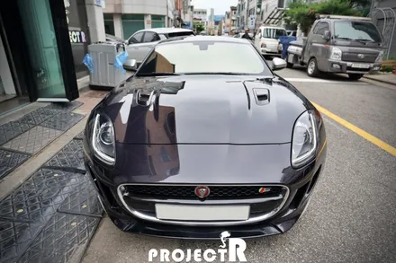 재규어 F타입 블락포디 열차단 썬팅 샴페인골드 프리미엄 윈도 틴팅 재시공기, 부천상동 썬팅 프로젝트알 / 부천 원미구 상동