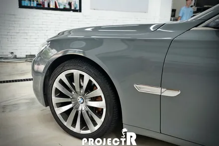 BMW 7시리즈 전체랩핑, 750LI 에이버리 유광 락그레이 자동차 래핑 by 부천 프로젝트알 / 부천 원미구 상동