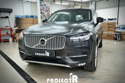 볼보 XC90 에이버리 사틴블랙 전체 랩핑, 부천 프로젝트알 / 부천 원미구 상동
