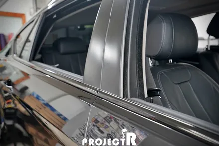 BMW X6 크롬 죽이기, 유광블랙 부분 포인트 랩핑, 부천 자동차래핑 프로젝트알 / 부천 원미구 상동