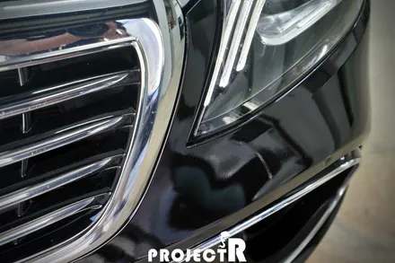 벤츠 S500 듀오톤 랩핑, 에이버리 유광블랙 실버 메탈릭 투톤 전체 랩핑, 부천 프로젝트알 / 부천 원미구 상동