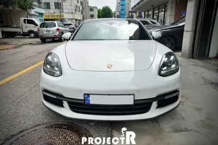 포르쉐 파나메라 열차단 썬팅, 글라스틴트 선셋 윈도 틴팅 in 부천 상동 프로젝트알 / 부천 원미구 상동
