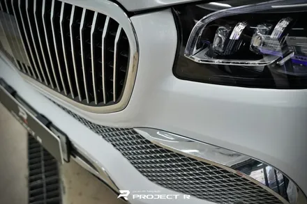 벤츠 GLS 600 마이바흐 듀오톤 에이버리 유광 화이트 투톤 랩핑, 부천 프로젝트R / 부천 원미구 상동