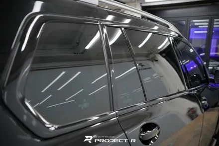 BMW X7 유광블랙 전체랩핑, 크롬죽이기 포인트 랩핑, 부천 프로젝트알 / 부천 원미구 상동