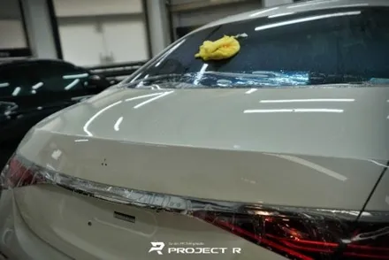 벤츠 S클래스 마이바흐 울트라핏 전체 PPF 윈드쉴드, 실내PPF 및 가죽코팅 시공, 부천 프로젝트알 / 부천 원미구 상동