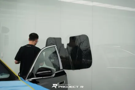 BMW i7 신차패키지 글라스틴트 슈어X 열차단 썬팅 및 크롬죽이기 생활보호PPF, 부천 프로젝트알 / 부천 원미구 상동