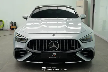 벤츠 AMG GT43 앞범퍼 및 리어 디퓨저 울트라핏 PPF 재시공, 부천 수입차PPF 전문 프로젝트알 / 부천 원미구 상동
