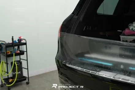 벤츠 GLS 580 부분 PPF, 사고수리 뒷범퍼 트렁크 재시공, 부천 울트라핏 PPF 전문 프로젝트알 / 부천 원미구 상동
