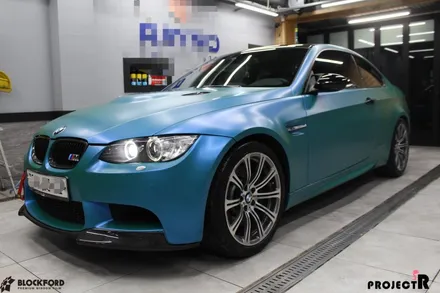 부천랩핑은 이곳에서, BMW M3 카멜레온전체랩핑 / 부천 원미구 상동