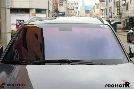 부천썬팅잘하는곳 현대 올뉴투싼 블락포디 카멜레온썬팅 비오츠 시공하다 / 부천 원미구 상동