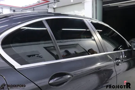 부천썬팅 잘하는곳은 이곳입니다 BMW F10 5시리즈 블락포디 블랙크롬 재시공 후기 / 부천 원미구 상동
