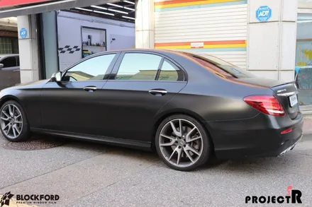 부천썬팅전문 벤츠 E43 amg 블락포디 샴페인골드 시공 / 부천 원미구 상동