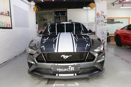 2018포드 머스탱GT 바이퍼데칼 시공 부천랩핑 프로젝트알 / 부천 원미구 상동