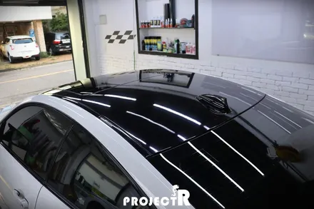 BMW 4시리즈 430i 쿠페 에이버리 유광블랙 루프스킨, 부분 랩핑 by 부천 프로젝트R / 부천 원미구 상동