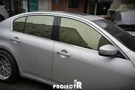 인피니티 G37 열차단 썬팅, 블락포디 샴페인골드 프리미엄 썬팅 재시공 후기 by 부천 썬팅 전문 프로젝트R / 부천 원미구 상동