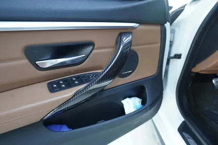 부천 BMW 4시리즈 열차단 썬팅, 글라스틴트 선셋 윈도틴팅 및 실내 카본 랩핑 시공기 by 프로젝트R / 부천 원미구 상동