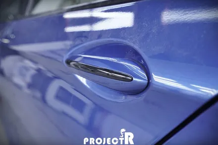 BMW M5 크롬 죽이기 부분 포인트 랩핑, 부천 상동 자동차 래핑 전문 프로젝트R / 부천 원미구 상동