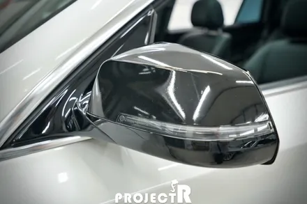 BMW 5GT 루프스킨 및 사이드미러 도어핸들 유광블랙 부분 포인트 랩핑 by 프로젝트알 / 부천 원미구 상동