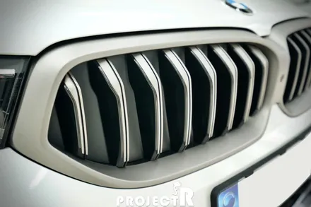 BMW 5시리즈 5GT 그릴 포인트 랩핑 크롬 죽이기 및 본넷 헤드라이트 PPF 보호필름 시공기 by 프로젝트알 / 부천 원미구 상동
