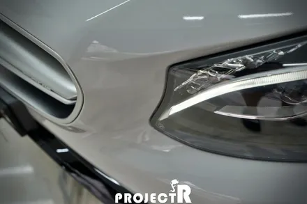 벤츠 S63 AMG 카브리올레 전체 랩핑, 에이버리 그레이 자동차 래핑 by 부천 프로젝트알 / 부천 원미구 상동