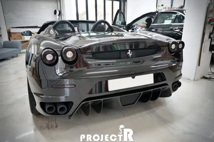 페라리 F430 테일 라이트 필름 및 카본 데칼 부분 포인트 랩핑 by 프로젝트알 / 부천 원미구 상동