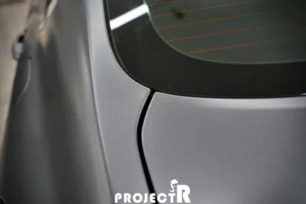 제네시스 G80 스포츠 에이버리 사틴그레이 전체 랩핑, 인천 부평 자동차 래핑 전문 프로젝트알 / 부천 원미구 상동