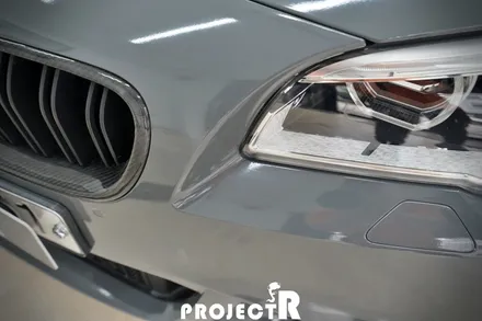 BMW 5시리즈 에이버리 다크 그레이 전체 랩핑, 인천 부천 자동차 래핑 전문 프로젝트알 / 부천 원미구 상동