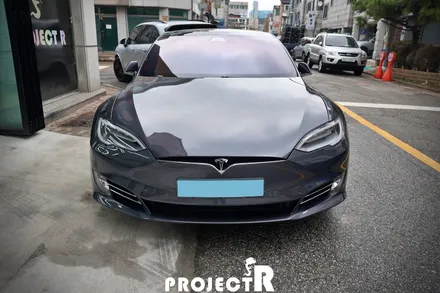 테슬라 모델S 열차단 썬팅, 글라스틴트 로데 윈도 틴팅 시공기 by 부천 자동차썬팅 프로젝트알 / 부천 원미구 상동
