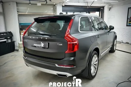 볼보 XC90 에이버리 사틴블랙 전체 랩핑, 부천 프로젝트알 / 부천 원미구 상동