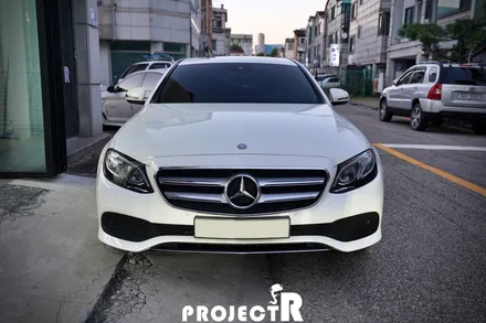벤츠 E클래스 사고 수리 전면 범퍼 PPF 재시공, 부천 자동차PPF 전문 프로젝트알 / 부천 원미구 상동