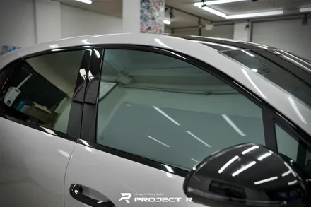 포르쉐 마칸 GTS 글라스틴트 선셋 열차단 썬팅 재시공 in 부천 자동차썬팅 프로젝트알 / 부천 원미구 상동